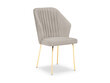 Kėdė Cosmopolitan Design Borneo 1, smėlio spalvos kaina ir informacija | Virtuvės ir valgomojo kėdės | pigu.lt