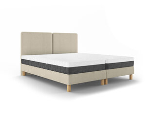 Кровать Mazzini Lotus, 140х200 см, бежевый цвет цена и информация | Кровати | pigu.lt