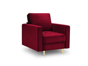 Fotelis Milo Casa Santo, raudonas/auksinės spalvos kaina ir informacija | Svetainės foteliai | pigu.lt