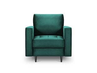 Fotelis Milo Casa Santo 7, žalias/juodas kaina ir informacija | Svetainės foteliai | pigu.lt