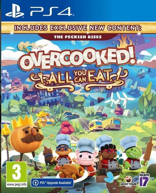 Overcooked! All You Can Eat (PS4) kaina ir informacija | Kompiuteriniai žaidimai | pigu.lt