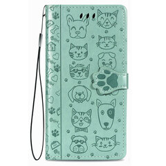 Чехол Cat-Dog для Samsung A726 A72 5G, зеленый цена и информация | Чехлы для телефонов | pigu.lt