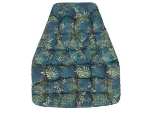 Подушка для подвесного кресла-качалки HobbyGarden George, зеленая/синяя цена и информация | Подушки, наволочки, чехлы | pigu.lt