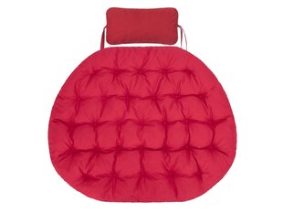 Подушка для подвесного кресла-качалки Hobbygarden Moon, красная цена и информация | Подушки, наволочки, чехлы | pigu.lt