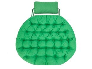 Подушка для подвесного кресла-качалки Hobbygarden Moon, зеленая цена и информация | Подушки, наволочки, чехлы | pigu.lt