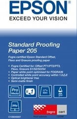 Бумага рулоновая Standard Proofing Paper, 17inch x 50м, 205 г/м, белая цена и информация | Тетради и бумажные товары | pigu.lt