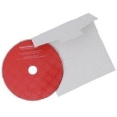 Конверты для CD / DVD, 125х125 мм, 1000 шт. цена и информация | Kanceliarinės prekės | pigu.lt