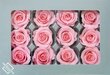 Stabilizuotos Mini rožės 12 vnt., rožinė цена и информация | Miegančios rožės, stabilizuoti augalai | pigu.lt