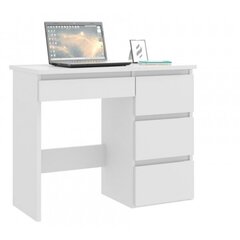 Письменный стол Beta 3, белый цена и информация | Компьютерные, письменные столы | pigu.lt
