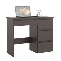 Письменный стол Beta 3, темно-коричневый цена и информация | Компьютерные, письменные столы | pigu.lt