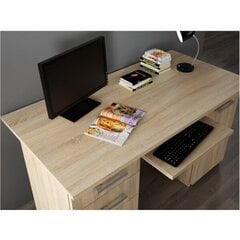 Письменный стол Mirek, цвет дуба цена и информация | Компьютерные, письменные столы | pigu.lt
