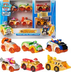 Žaisliniai automobiliai Spark Paw Patrol, 6 vnt цена и информация | Развивающие игрушки | pigu.lt