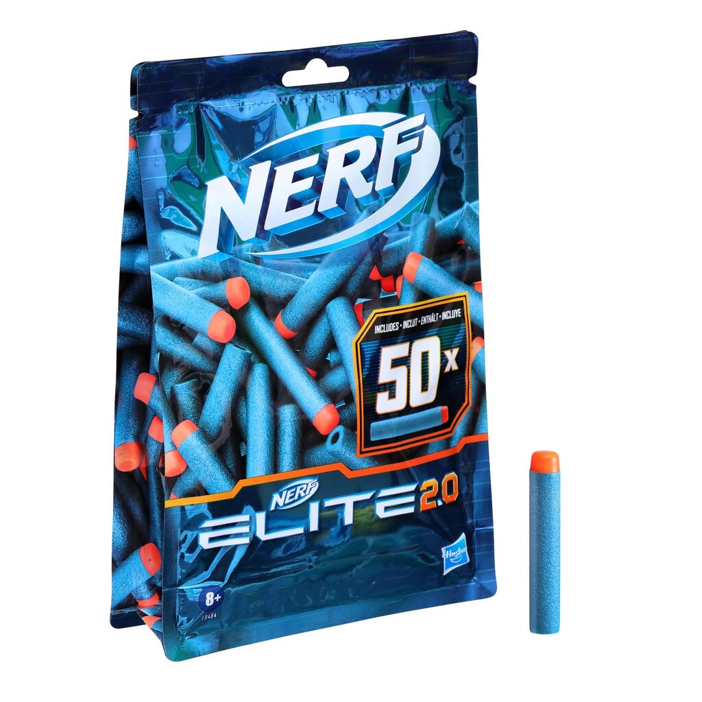 Šoviniai šautuvui Nerf Elite 2.0, 50 vnt. цена и информация | Žaislai berniukams | pigu.lt