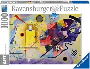 Dėlionė Ravensburger Kandinsky: Yellow, Red, Blue, 1000 d. kaina ir informacija | Dėlionės (puzzle) | pigu.lt
