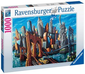 Dėlionė Ravensburger New York, 1000 d. kaina ir informacija | Dėlionės (puzzle) | pigu.lt