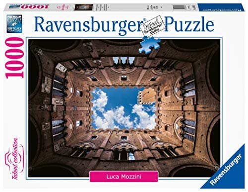 Dėlionė Podesta kiemas Ravensburger 16780, 1000 d. kaina ir informacija | Dėlionės (puzzle) | pigu.lt