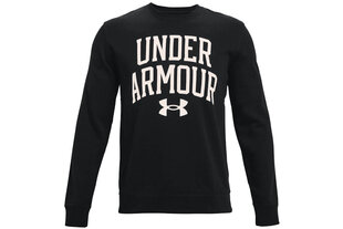 Мужской джемпер Under Armour Rival Terry Crew 1361561-001, черный цена и информация | Мужские толстовки | pigu.lt