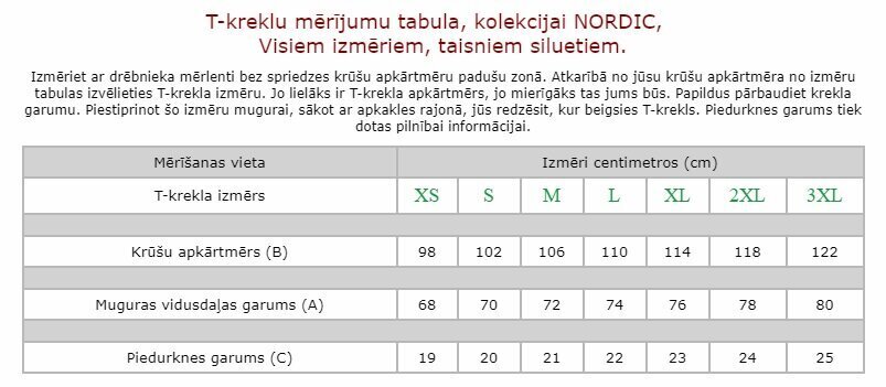 Marškinėliai vyrams Nordic, geltoni цена и информация | Vyriški marškinėliai | pigu.lt