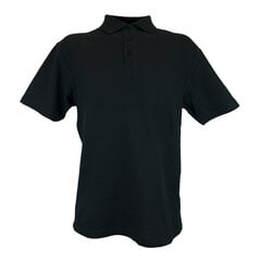 Рубашка поло Nordic, черная цена и информация | Футболка мужская | pigu.lt