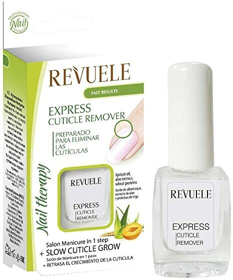 Nagų odelių valiklis Revuele Nail Therapy Express Cuticle Remover, 10 ml kaina ir informacija | Nagų lakai, stiprintojai | pigu.lt