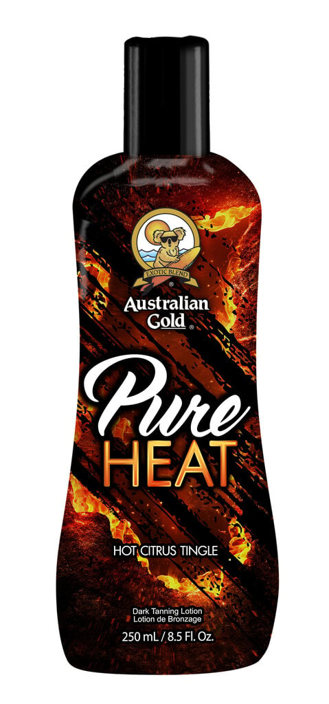 Soliariumo įdegio kremas su dilgčiukais Australian Gold Pure Heat 250ml kaina ir informacija | Soliariumo kremai | pigu.lt