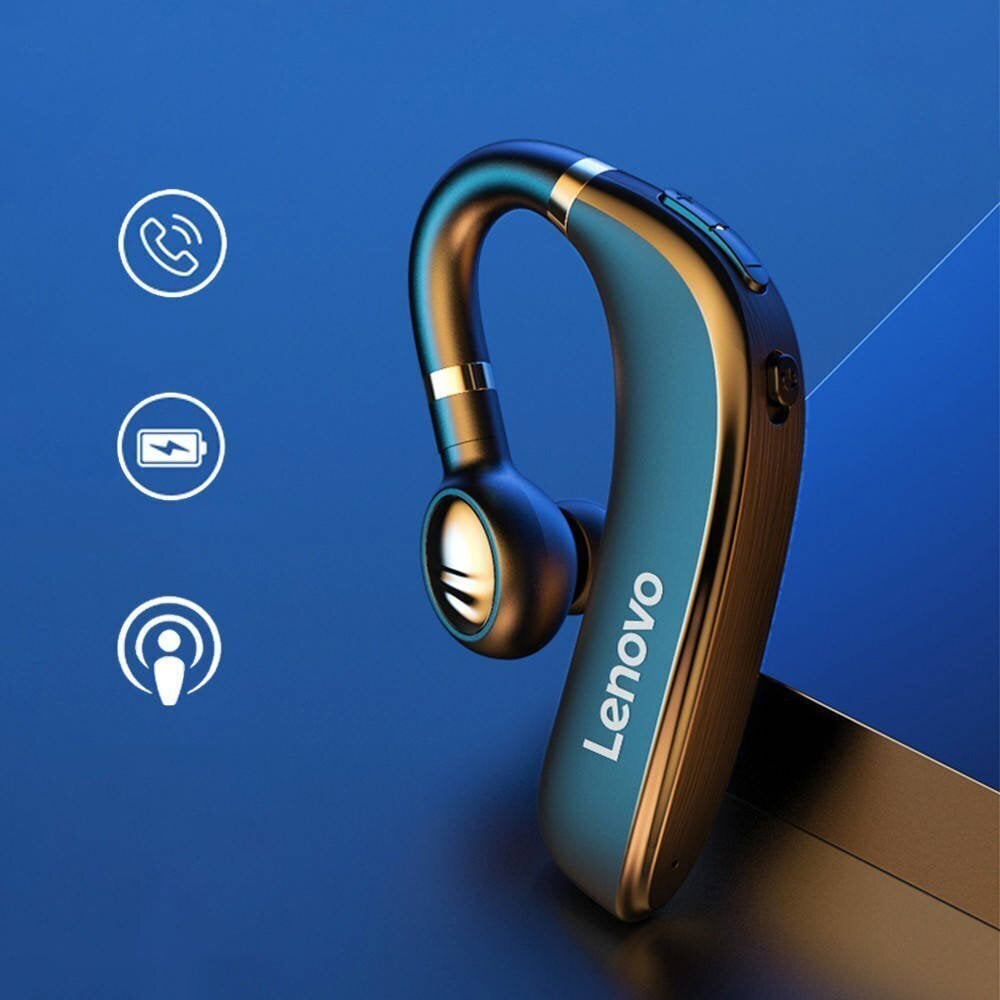 "Lenovo HX106" verslo "Bluetooth" ausinės Global black kaina ir informacija | Laisvų rankų įranga | pigu.lt