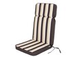 Pagalvė kėdei Hobbygarden Eliza, ruda/smėlio spalvos kaina ir informacija | Pagalvės, užvalkalai, apsaugos | pigu.lt