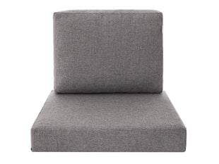 Комплект подушек для стульев HobbyGarden Mia Tech, серого цвета цена и информация | Подушки, наволочки, чехлы | pigu.lt