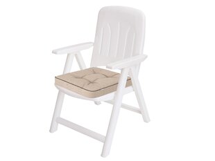 Подушка на стул HobbyGarden Klara, песочного цвета цена и информация | Подушки, наволочки, чехлы | pigu.lt