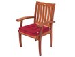 Kėdės pagalvė HobbyGarden Klara, raudona kaina ir informacija | Pagalvės, užvalkalai, apsaugos | pigu.lt