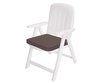 Kėdės pagalvė HobbyGarden Masza, ruda kaina ir informacija | Pagalvės, užvalkalai, apsaugos | pigu.lt