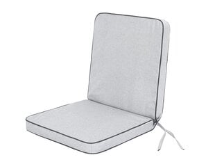 Подушка для стула Hobbygarden Sara, светло-серая цена и информация | Подушки, наволочки, чехлы | pigu.lt