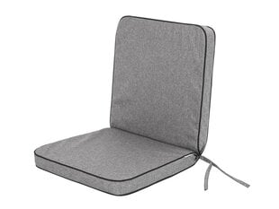 Подушка для стула Hobbygarden Sara, серая цена и информация | Подушки, наволочки, чехлы | pigu.lt