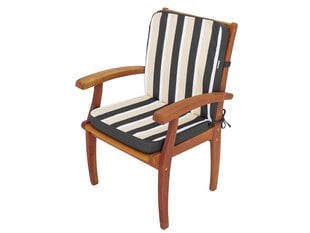 Подушка для стула Hobbygarden Sara, серая/ песочного цвета цена и информация | Подушки, наволочки, чехлы | pigu.lt