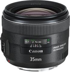 Canon EF 35mm f/2 IS USM цена и информация | Объективы | pigu.lt