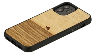 MAN&WOOD, iPhone 12 mini, rudas kaina ir informacija | Telefono dėklai | pigu.lt