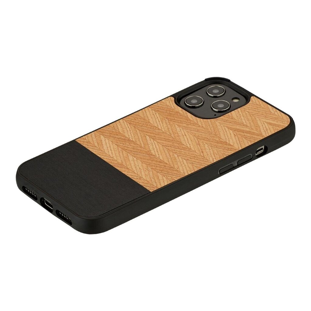 Man&Wood 1000001435 skirtas iPhone 12/12 Pro kaina ir informacija | Telefono dėklai | pigu.lt