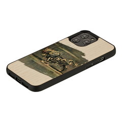 MAN&WOOD, iPhone 12/12 Pro, коричневый цена и информация | Чехлы для телефонов | pigu.lt
