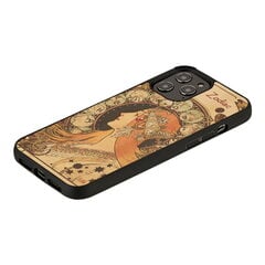 MAN&WOOD, iPhone 12 Pro Max, коричневый цена и информация | Чехлы для телефонов | pigu.lt