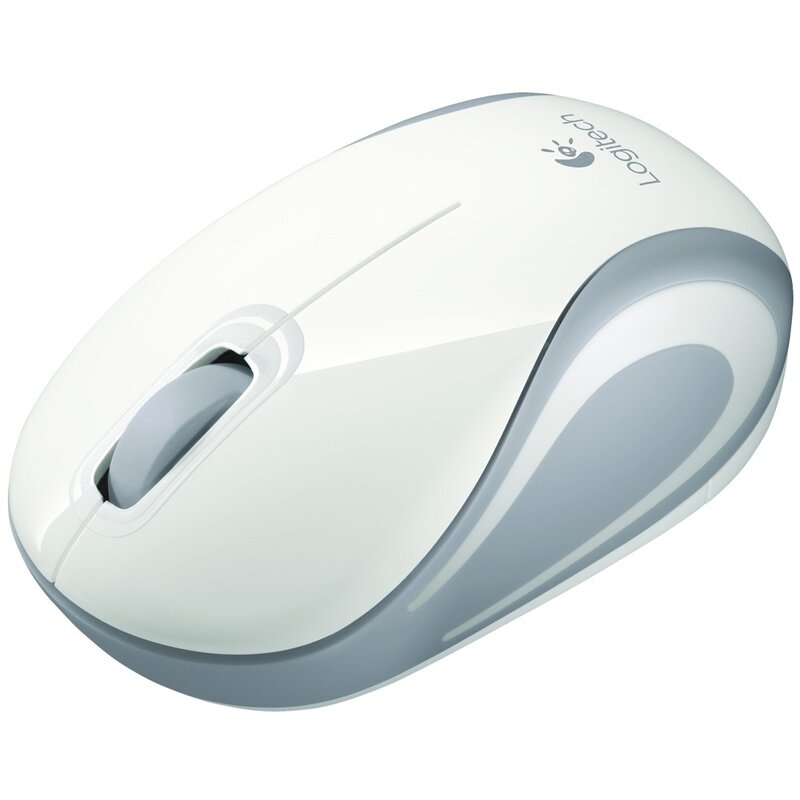 Logitech M187, balta kaina ir informacija | Pelės | pigu.lt