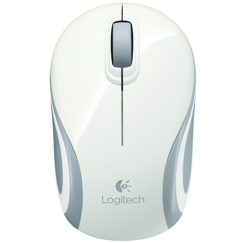 Logitech M187, balta kaina ir informacija | Pelės | pigu.lt