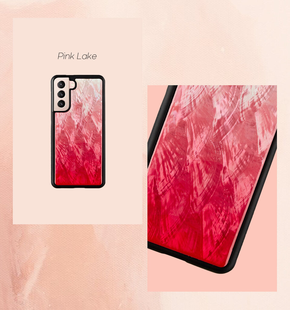 iKins K6827J skirtas Samsung Galaxy S21, rožinis kaina ir informacija | Telefono dėklai | pigu.lt