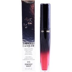 Lūpų blizgis Lancome L'Absolu Lacquer nr. 315 Energy Shot, 8 ml kaina ir informacija | Lūpų dažai, blizgiai, balzamai, vazelinai | pigu.lt