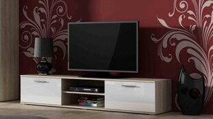 TV spintelė Cama Meble Soho 180, ruda/balta kaina ir informacija | TV staliukai | pigu.lt