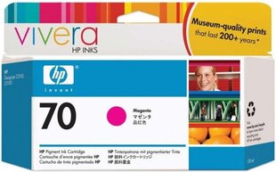 HP 70 чернила magenta 130 мл Vivera цена и информация | Картриджи для струйных принтеров | pigu.lt