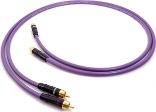 Kabel Melodika RCA (Cinch) x2 - RCA (Cinch) x2 2.5m fioletowy kaina ir informacija | Kabeliai ir laidai | pigu.lt