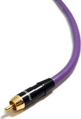 Kabel Melodika RCA (Cinch) - RCA (Cinch) 0.75m fioletowy kaina ir informacija | Kabeliai ir laidai | pigu.lt