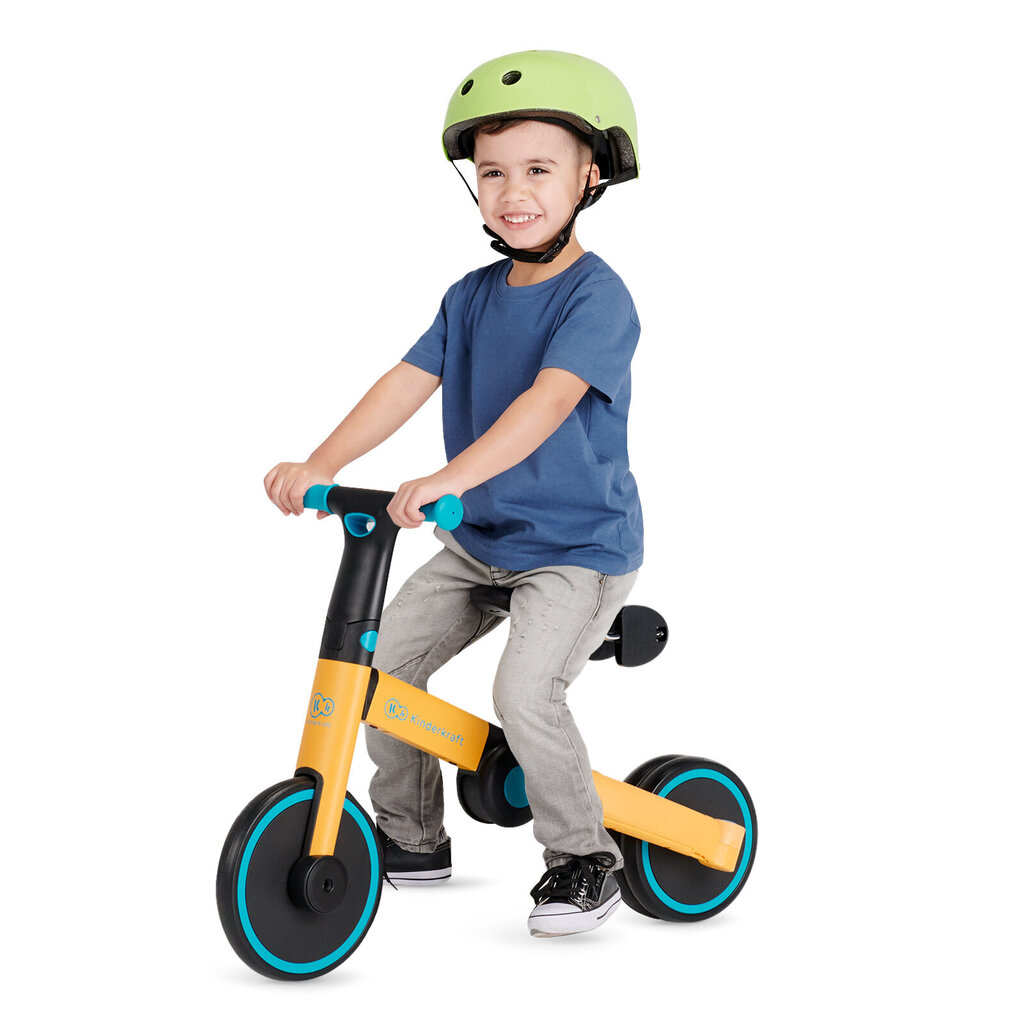 Triratukas 3in1 Kinderkraft 4TRIKE, juodas цена и информация | Triratukai | pigu.lt