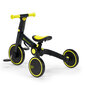 Triratukas 3in1 Kinderkraft 4TRIKE, juodas kaina ir informacija | Triratukai | pigu.lt