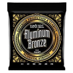 Струны для акустической гитары Ernie Ball 2568 Aluminum Bronze 11-52 цена и информация | Принадлежности для музыкальных инструментов | pigu.lt